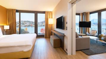 Allergikerbettwaren, Minibar, Zimmersafe, Schreibtisch