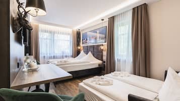 Premium Quadruple Room | 1 bedroom, desk, laptop workspace, soundproofing