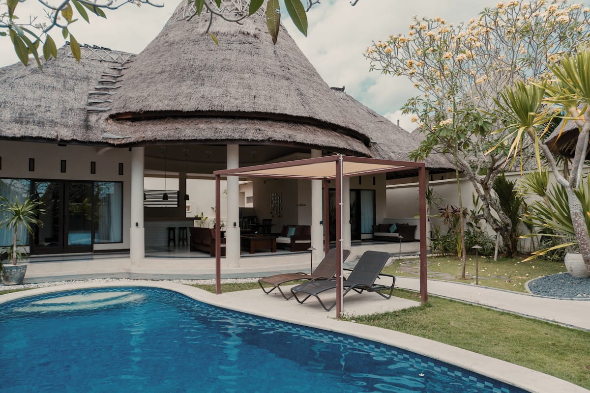 Villa 3 Bed Room Private Pool and Garden | Vue sur le jardin