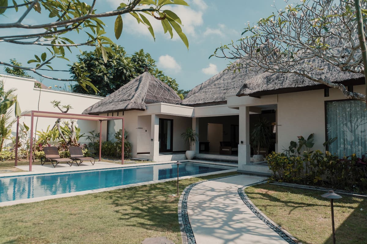 Villa 4 Bed Room Private Pool and Garden | Vue sur le jardin