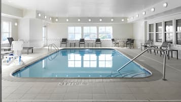 Una piscina techada