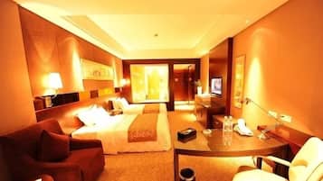 Premium bedding, WiFi