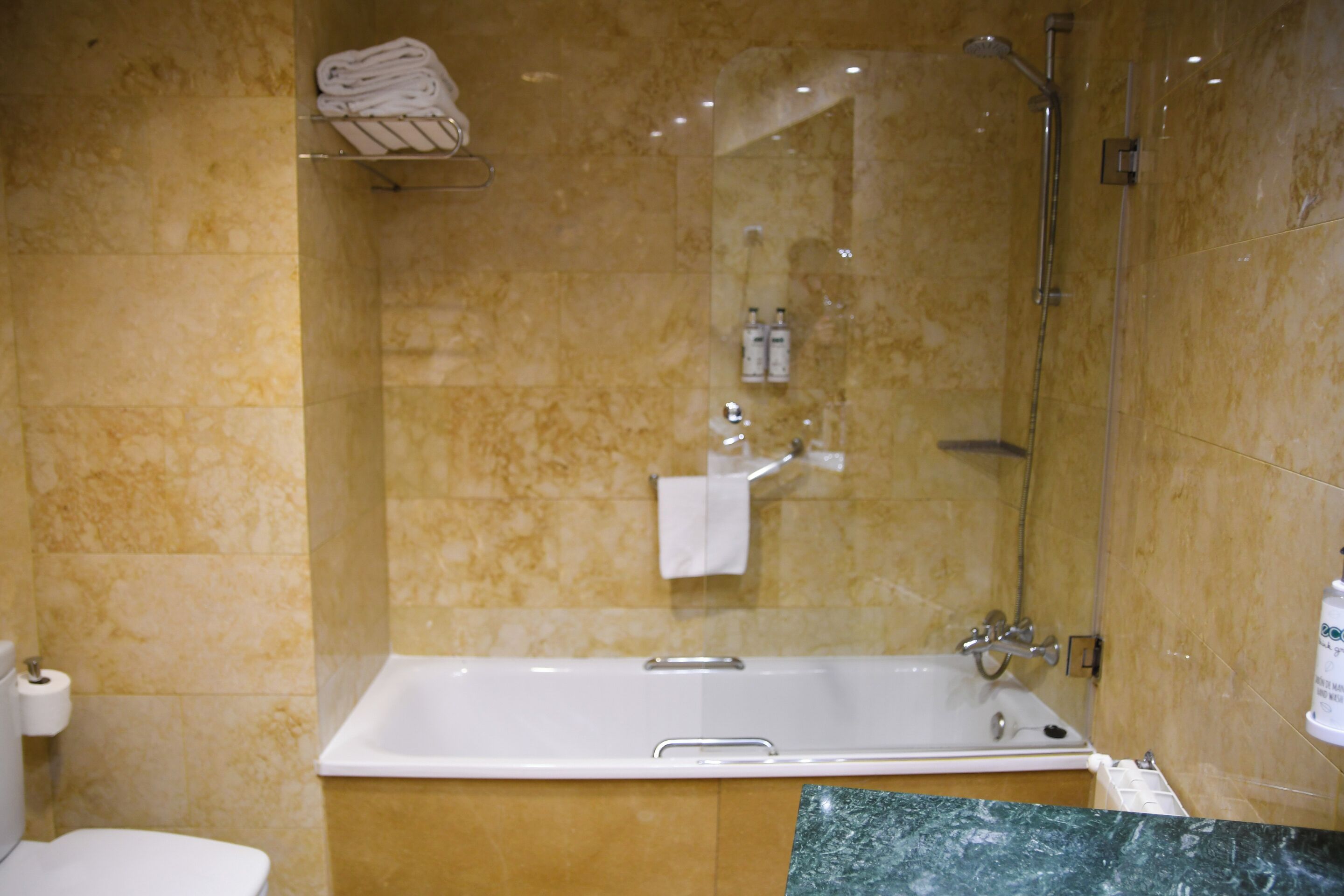 single room | bathroom | bathtub, free toiletries, hair dryer, bidet
