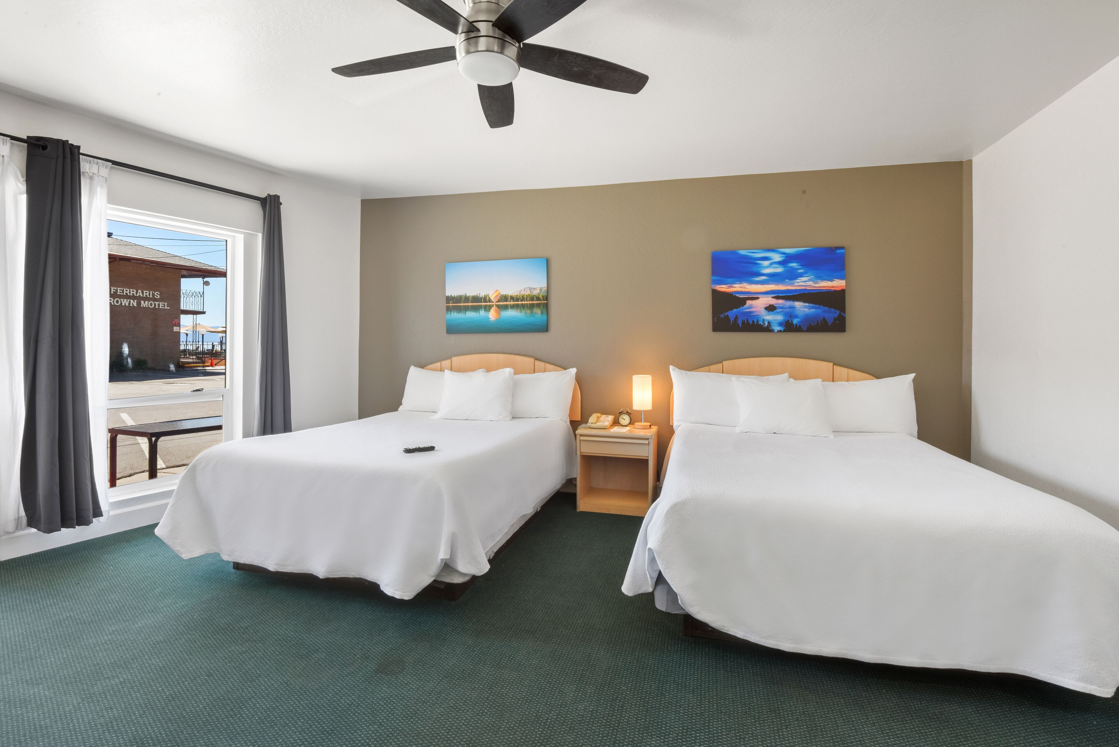 Partial Lake View Family Suite | Blackout curtains, iron/ironing board, cots/infant beds, free WiFi