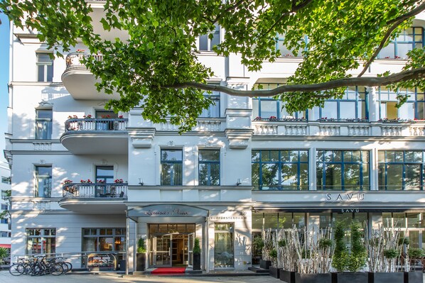 Fassade der Unterkunft