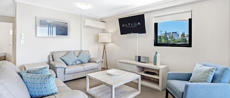 32-inch LED TV with digital channels, TV, DVD player