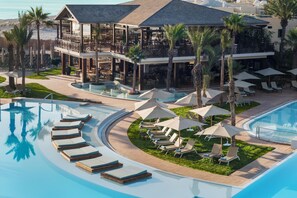 2 indoor pools, 2 outdoor pools, sun loungers - Iberostar Selection Eolia Djerba (Djerba Midun)