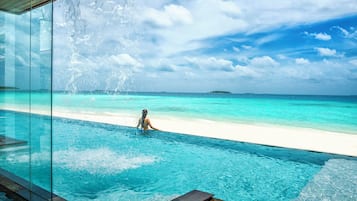 Vue sur la plage/l’océan