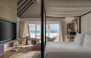 Habitación, 4 habitaciones (Landaa Estate) | Ropa de cama de alta calidad y artículos del minibar gratis 