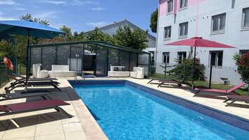 Seasonal outdoor pool