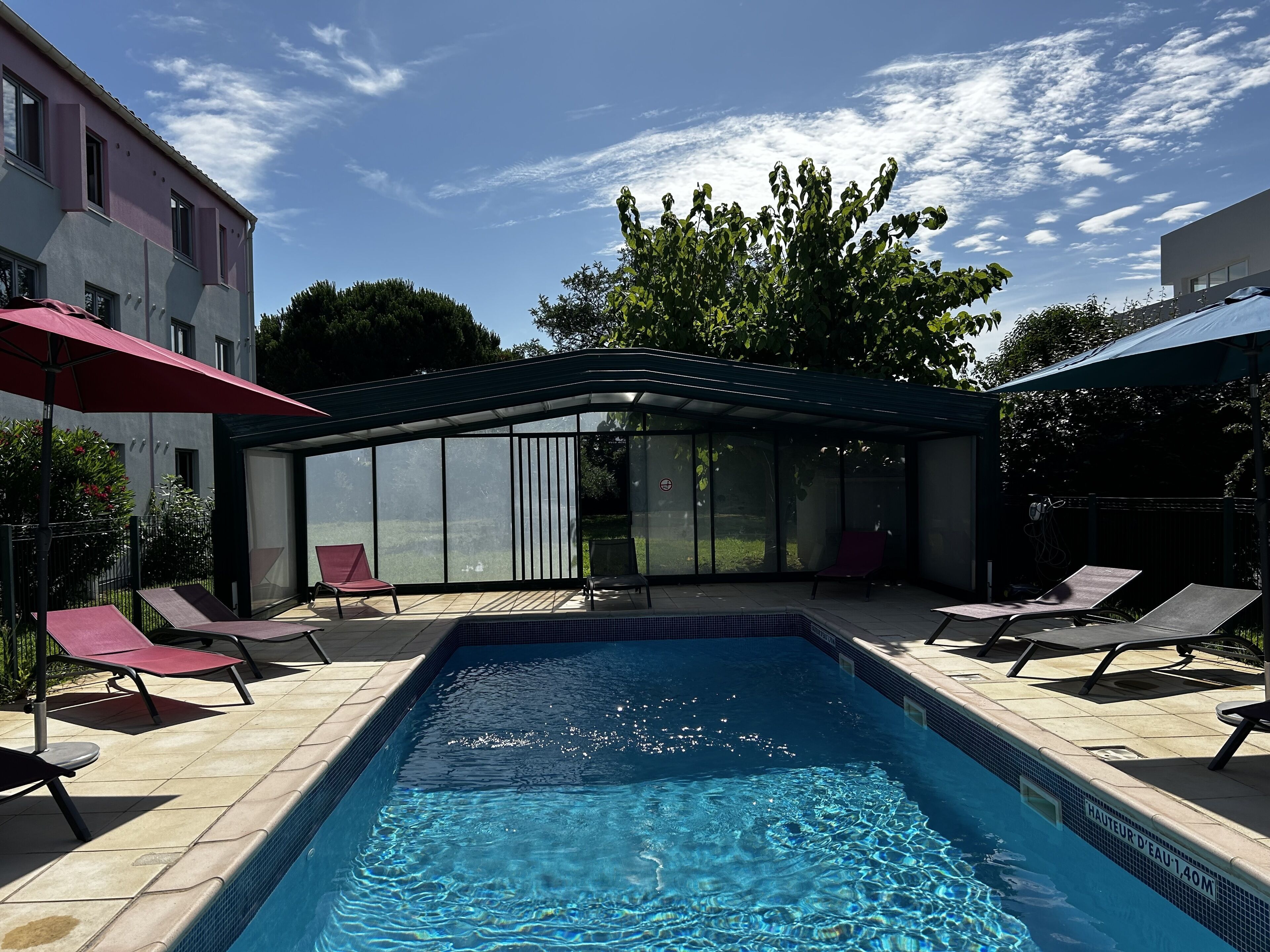 seasonal outdoor pool