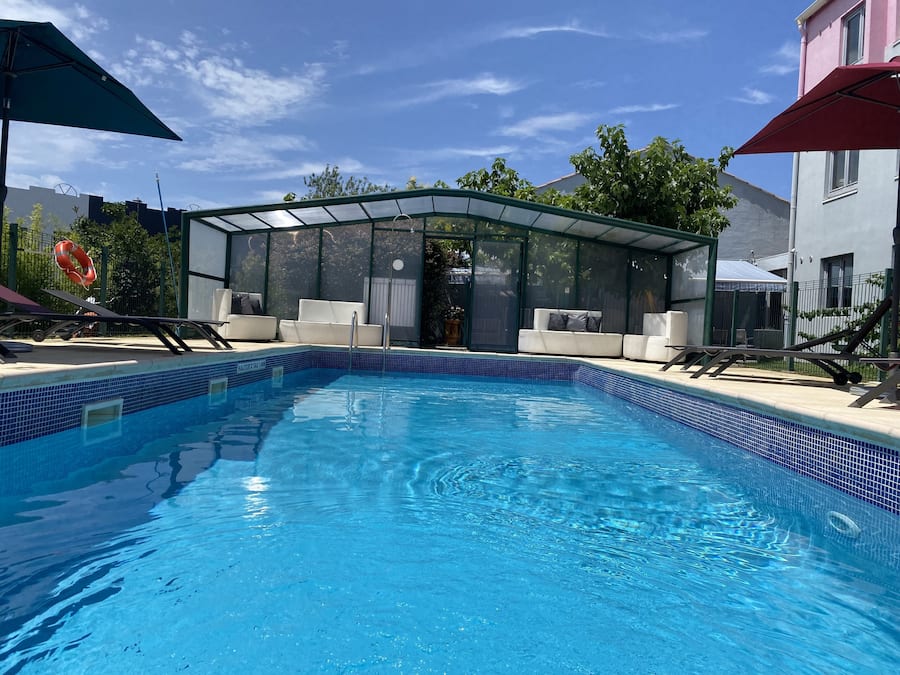 Seasonal outdoor pool
