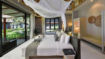 Deluxe Seaview Villa | 1 sovrum, sängtillbehör av högsta kvalitet och minibar