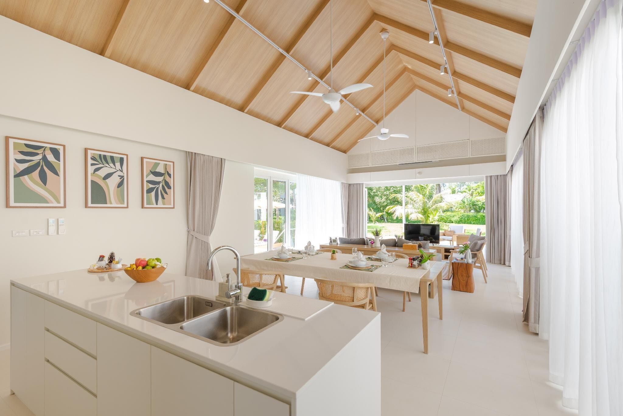 2-bedroom pool villa | private kitchen | mini-fridge, coffee/tea maker, electric kettle