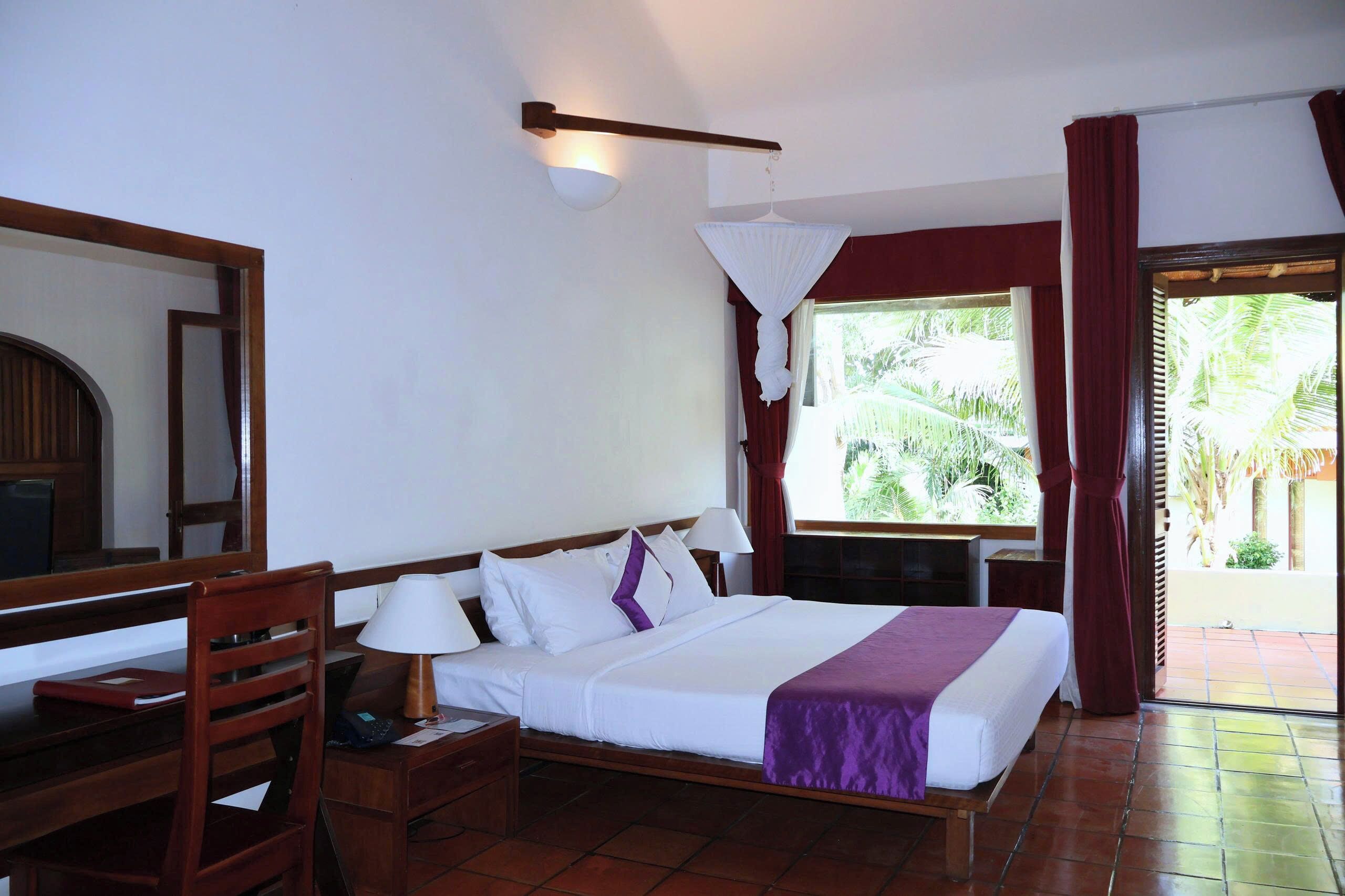 Premium bedding, memory-foam beds, minibar, in-room safe