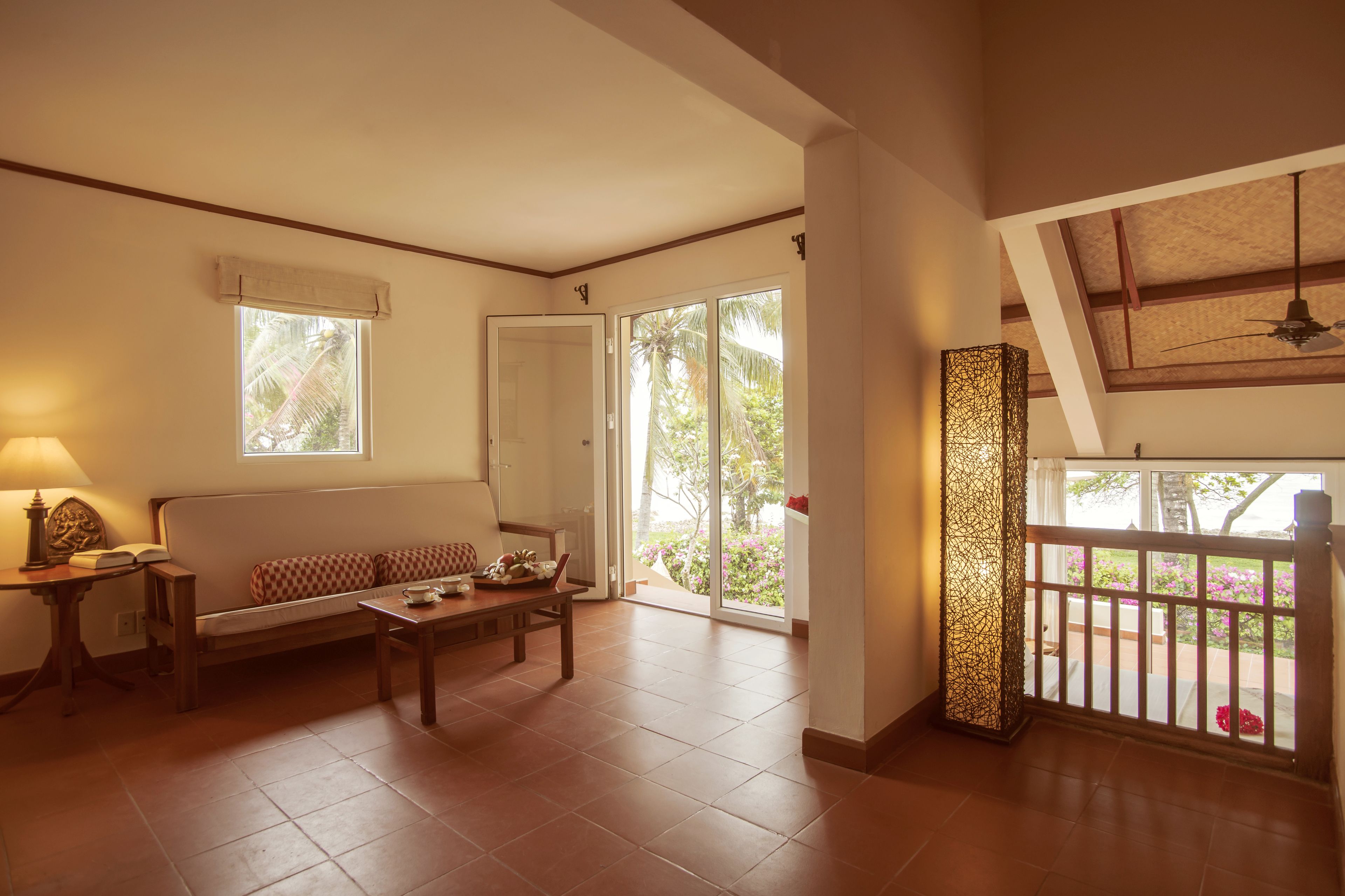 family bungalow | living area | 32-inch flat-screen tv with cable channels