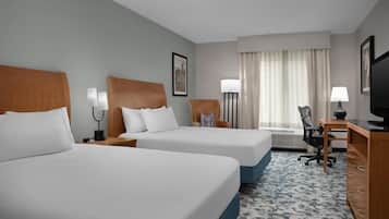 Two Queens | In-room safe, desk, iron/ironing board, free cribs/infant beds