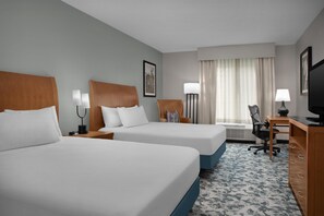 Two Queens | In-room safe, desk, iron/ironing board, free cribs/infant beds