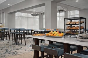Daily buffet breakfast for a fee