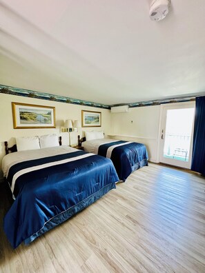 Family Room, 2 Bedrooms, Kitchenette | Individually decorated, individually furnished, iron/ironing board - Green Harbor Waterfront Lodging (East Falmouth)