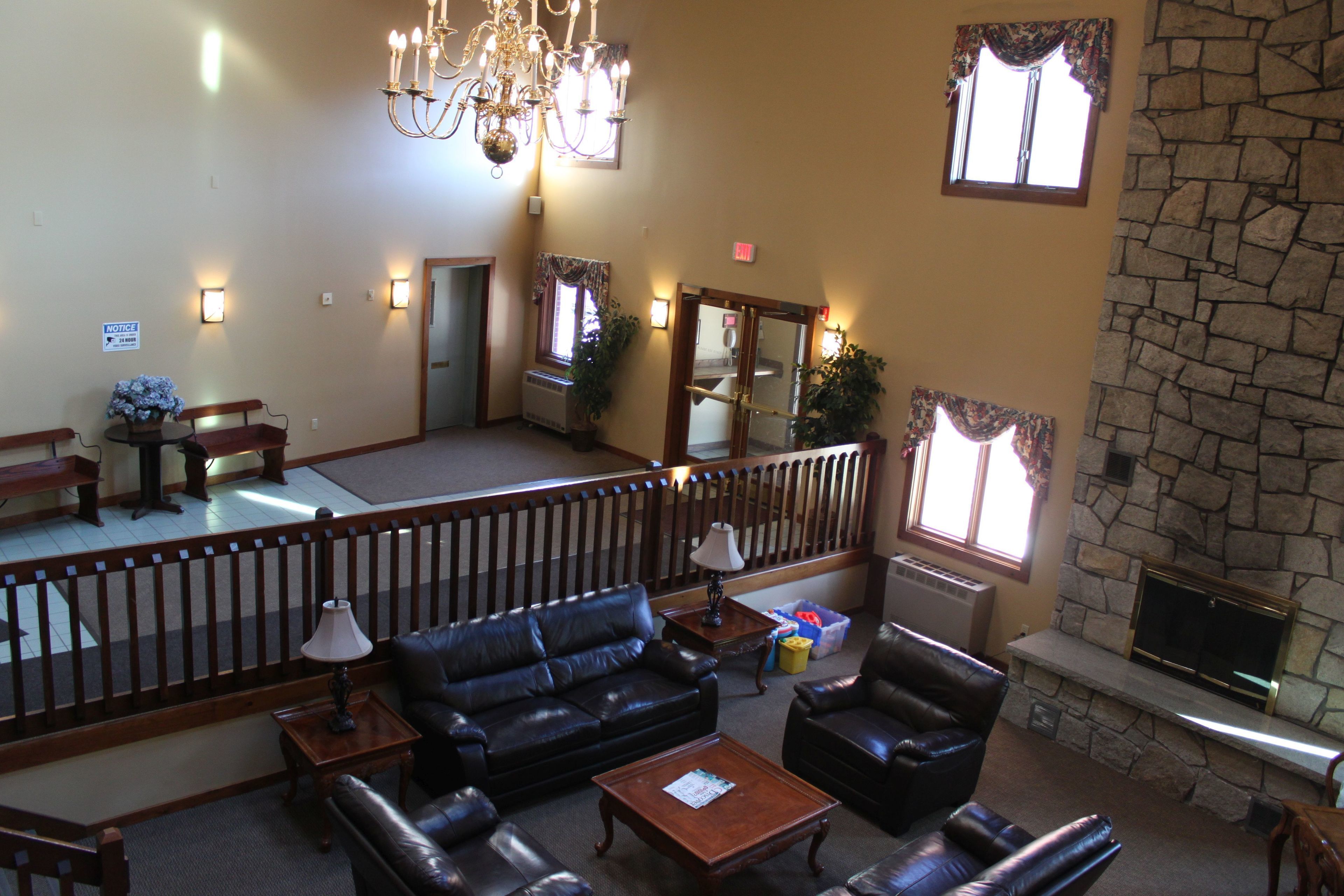 Lobby sitting area