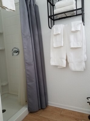 Bathroom shower - Stone Mountain Lodge and Cabins (Lyons)