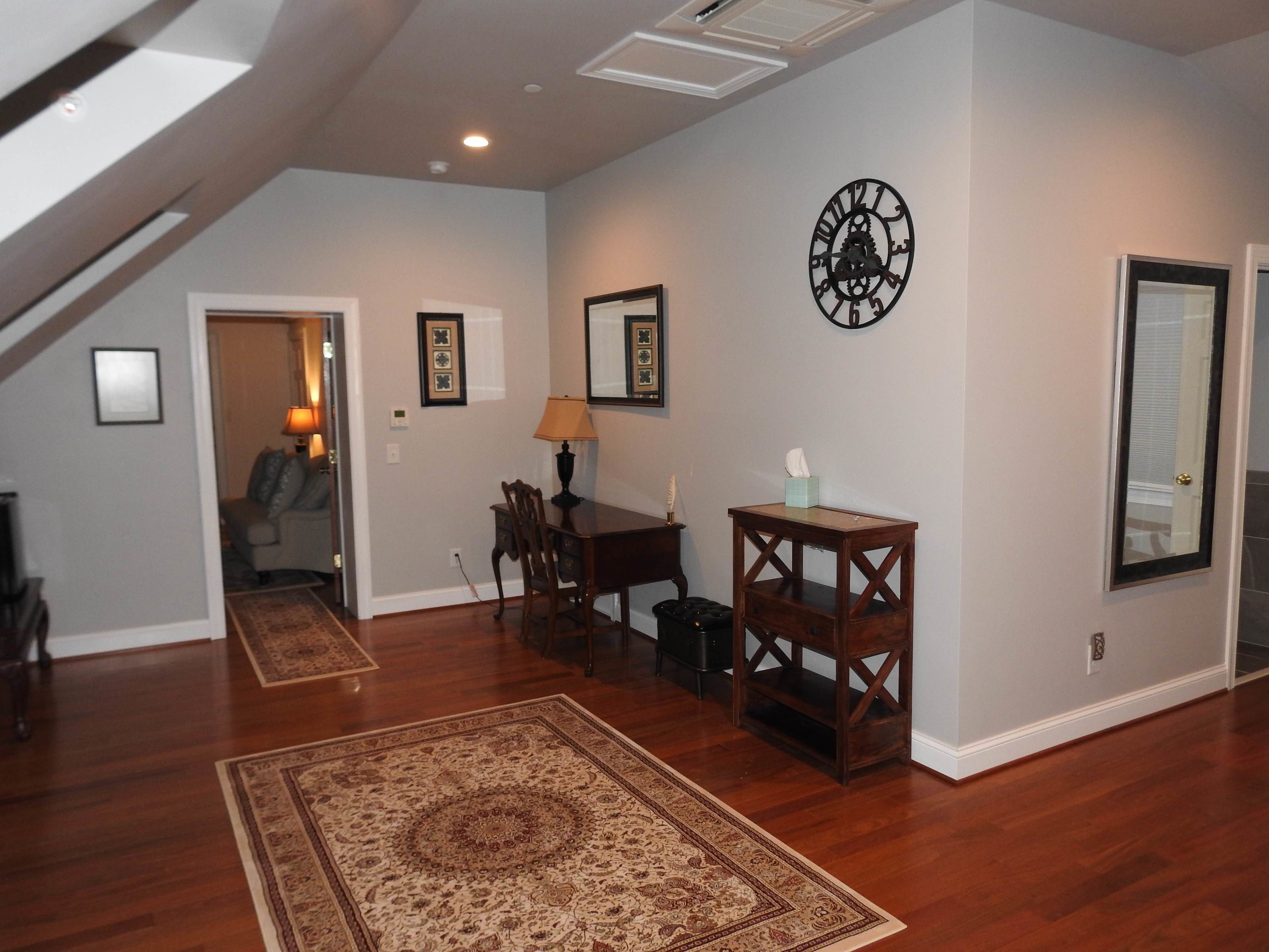 TV, fireplace, DVD player