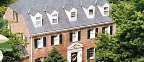 Façade de l’hébergement