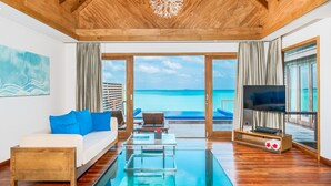 Ocean Villa with Pool | Oppholdsområde