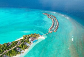 Front of property - Hideaway Beach Resort & Spa, FREE SHARED CHARTER FLIGHT for two on stays of 7 or more nights from September 2025 until 23rd December 2026 (Dhonakulhi)