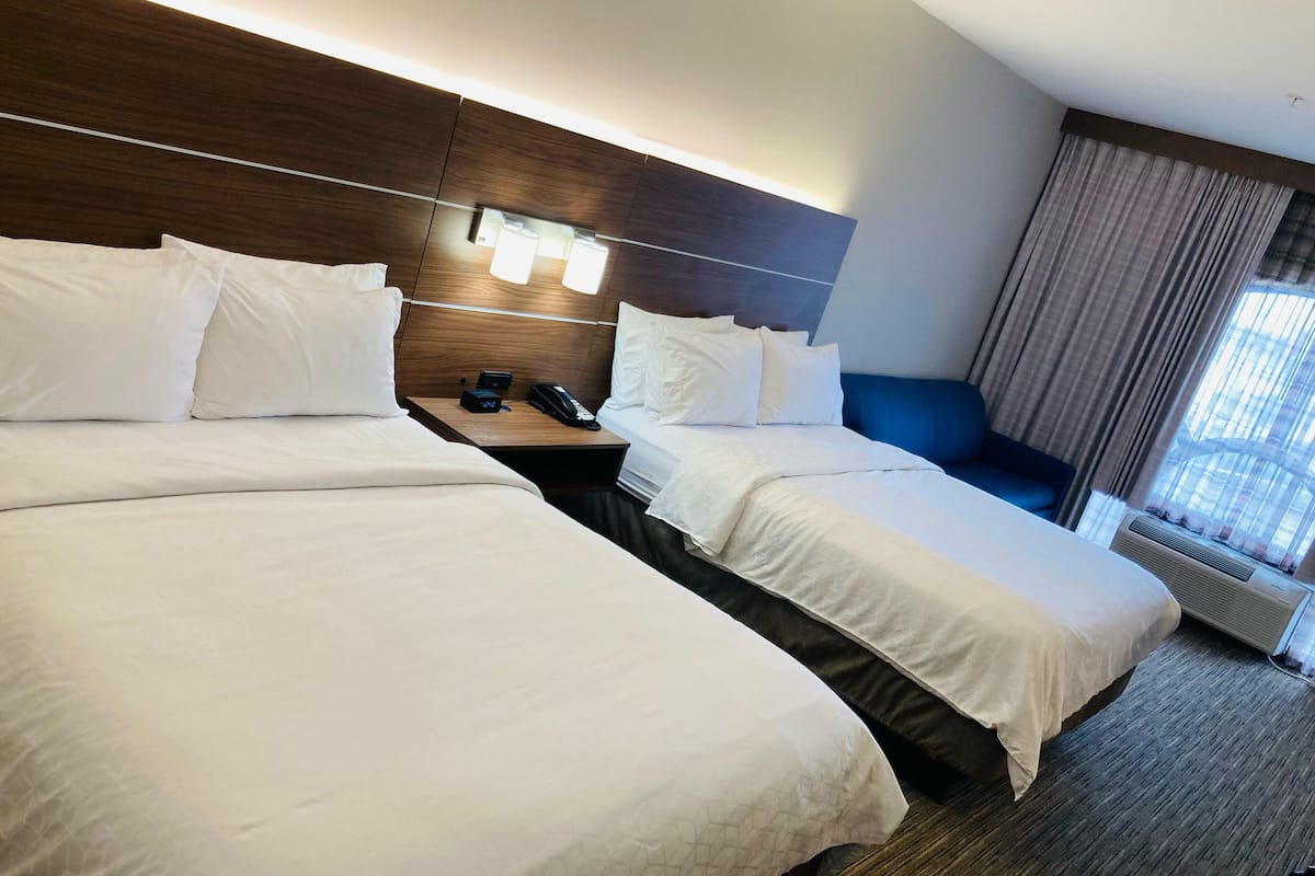 in-room safe, desk, blackout curtains, iron/ironing board