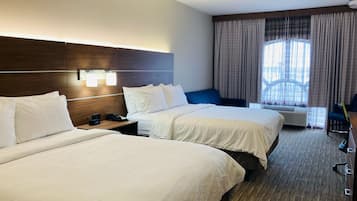 Coffres-forts dans les chambres, bureau, rideaux occultants