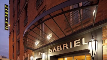 Entrada de la propiedad