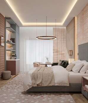Premium Room | Minibar, caja fuerte, espacio para trabajar con un portátil