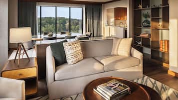 Premium bedding, pillowtop beds, in-room safe, desk