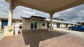 Overnatningsstedets facade