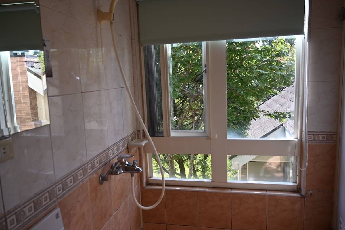 family quadruple room | bathroom | free toiletries, hair dryer, slippers, towels