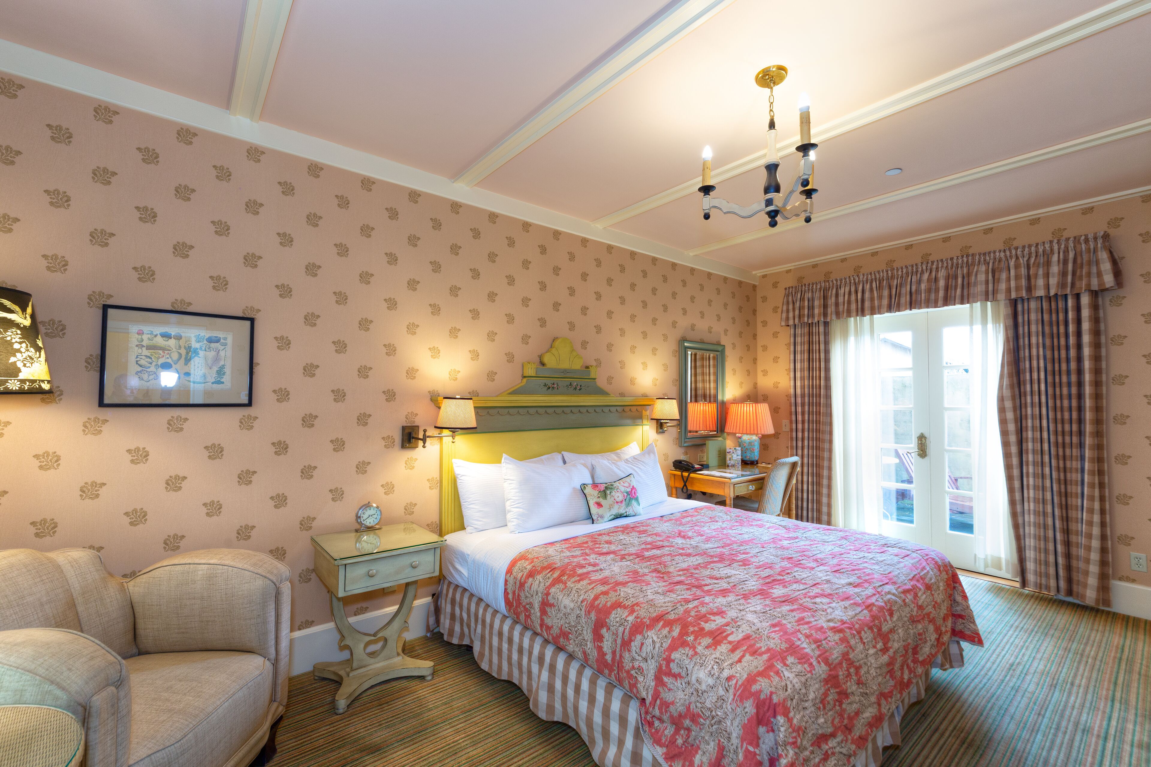 Chambre Standard, 1 très grand lit, vue jardin (Ofuro Room)