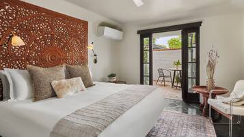 1 間睡房、高級寢具、特厚豪華床墊、房內夾萬