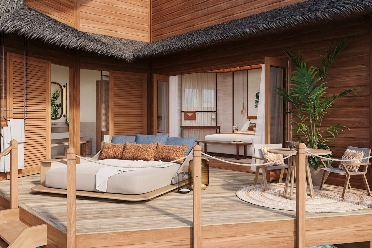 Villa, 1 Double Bed (Water)