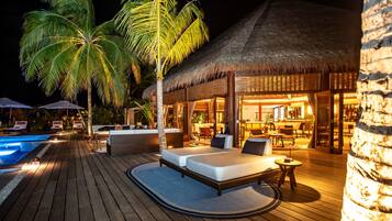 Utsikt mot stranden, åpen hver dag