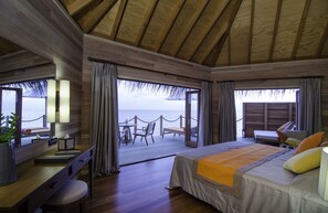 Suite, 2 Bedrooms, Overwater | Premium bedding, down duvets, minibar, in-room safe