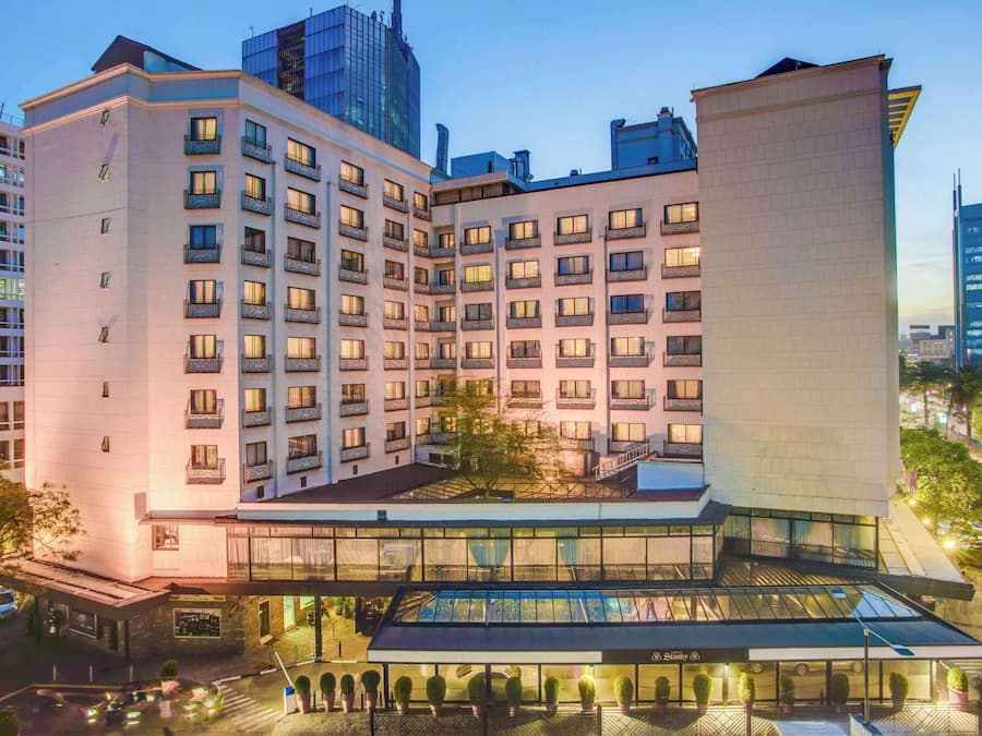 Façana frontal de l'allotjament