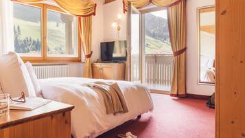 Literie de qualité supérieure, couette en duvet d'oie, minibar