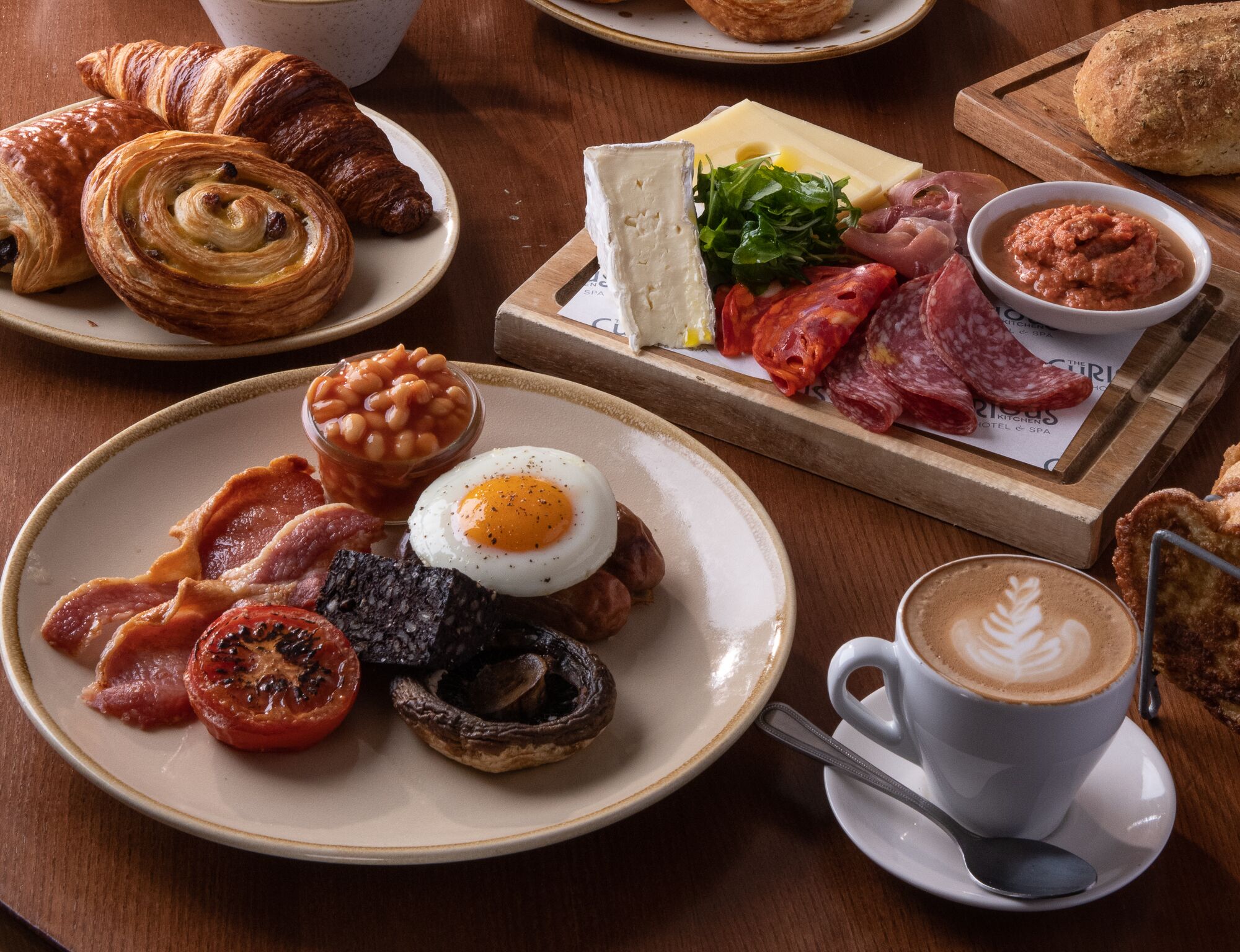 daily english breakfast (gbp 19.95 per person)