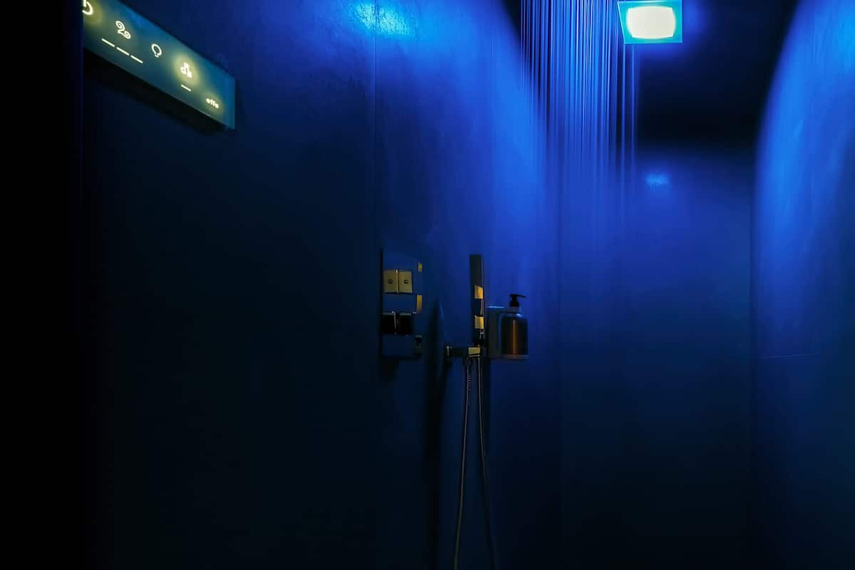 suite with balcony and turkish bath | bathroom | designer toiletries, hair dryer, slippers, bidet