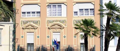 Fassade der Unterkunft