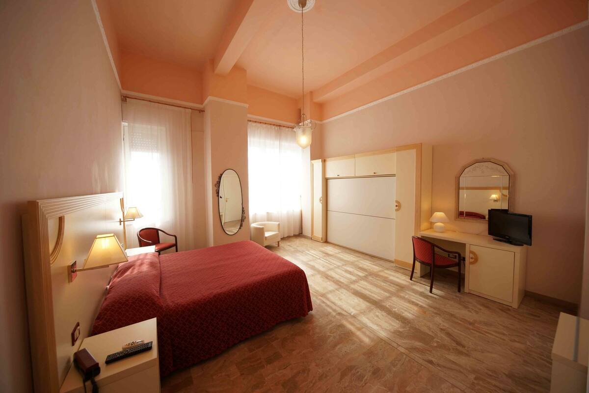 Chambre Quadruple, vue mer