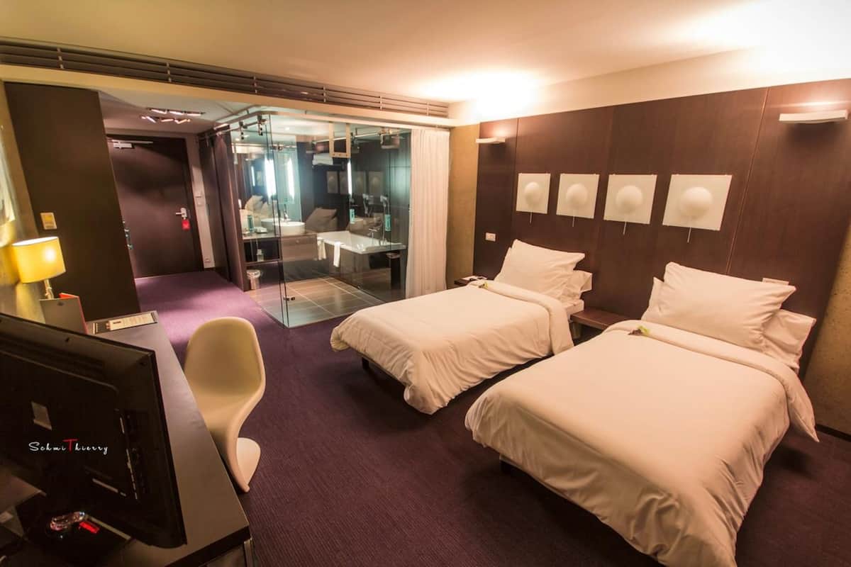 Chambre Exécutive avec lits jumeaux