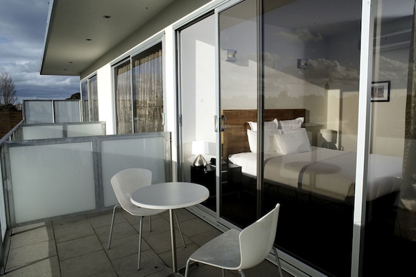 Deluxe-Zimmer, 1 King-Bett, Balkon | Blick vom Balkon